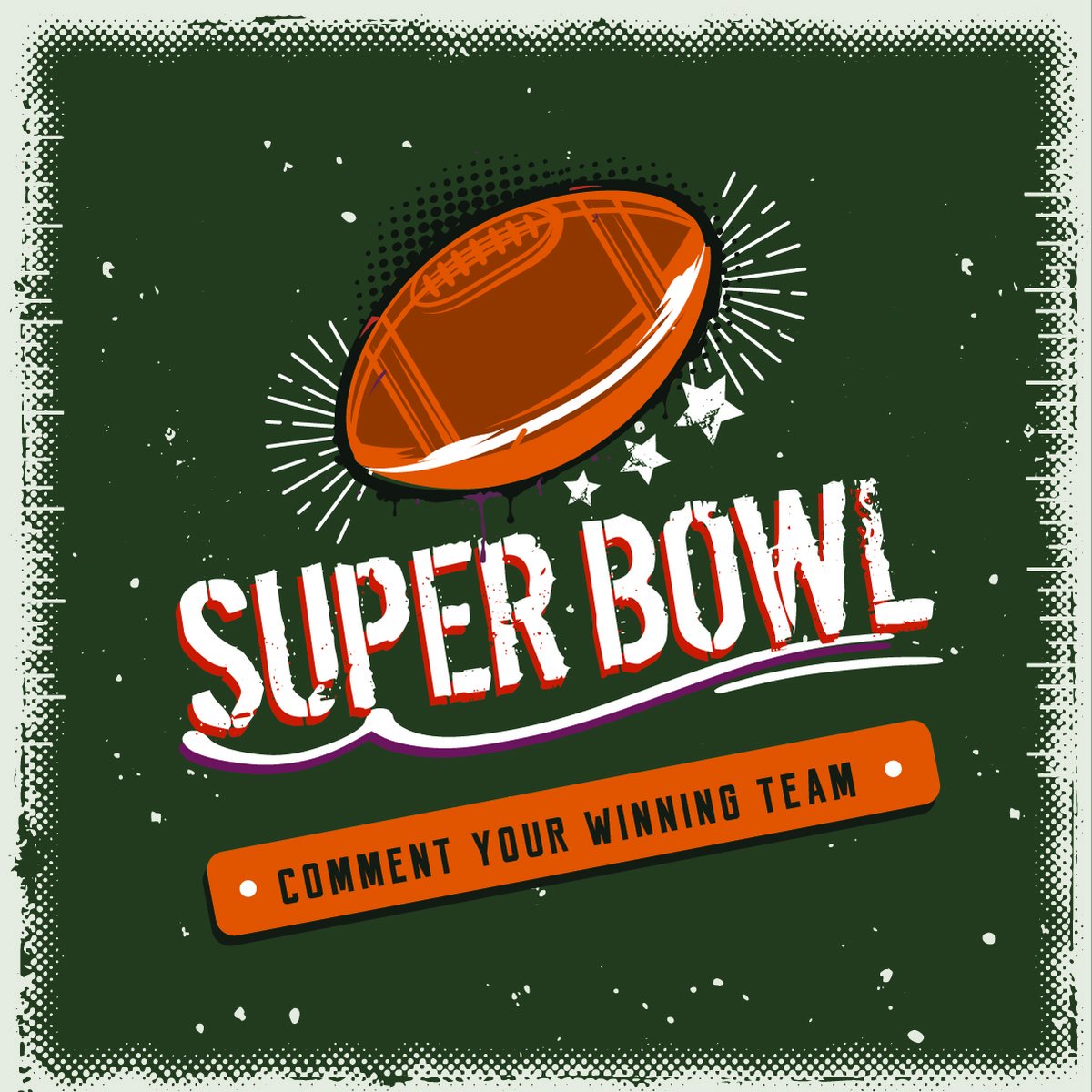 Who are you rooting for in today’s Super Bowl? Comment your winning team below! #SuperBowlLVI #football #GoTeam #SuperBowlSunday #HalfTimeShow