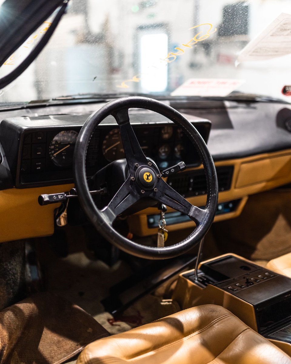 Having just arrived in the UK, this Ferrari Mondial 8 is in for some much needed TLC......
-
-
-
-
-
 #blacklinecc #ferrari #classicferrari #ferrarimondial #forsale #v8 #prancinghorse #80scars #retrocars  #classiccars #carrestoration #devon #Mondial8