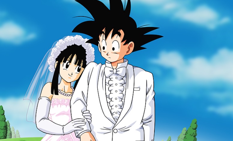 海外限定 ドラゴンボール フィギュア 悟空 チチ 結婚 花嫁