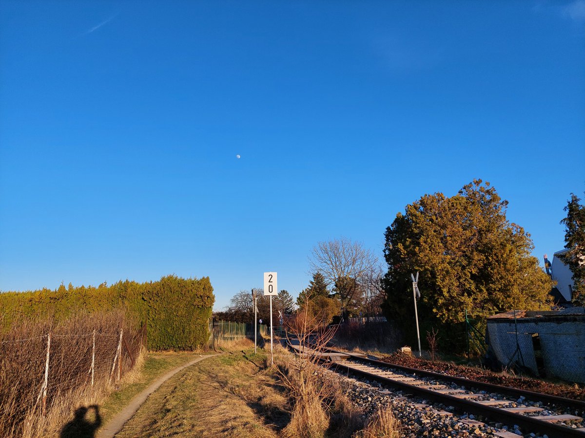 KaiserUngarn's tweet photo. Sonne, Mond und Weinberge... #Stadtspaziergang #Perchtoldsdorf #Rodaun #Wien #Wienliebe #Coronavirus https://t.co/yGBxxt5if0