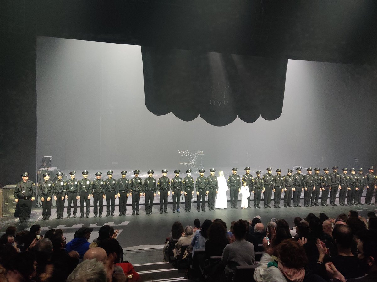 thanasisde's tweet photo. Watched Castellucci's Bros today at @MC93Bobigny. A spectacle of immense power. Moved by what we were watching and hearing. +The sound design was so great. @TeatroComandini https://t.co/WbzdbCjkbT