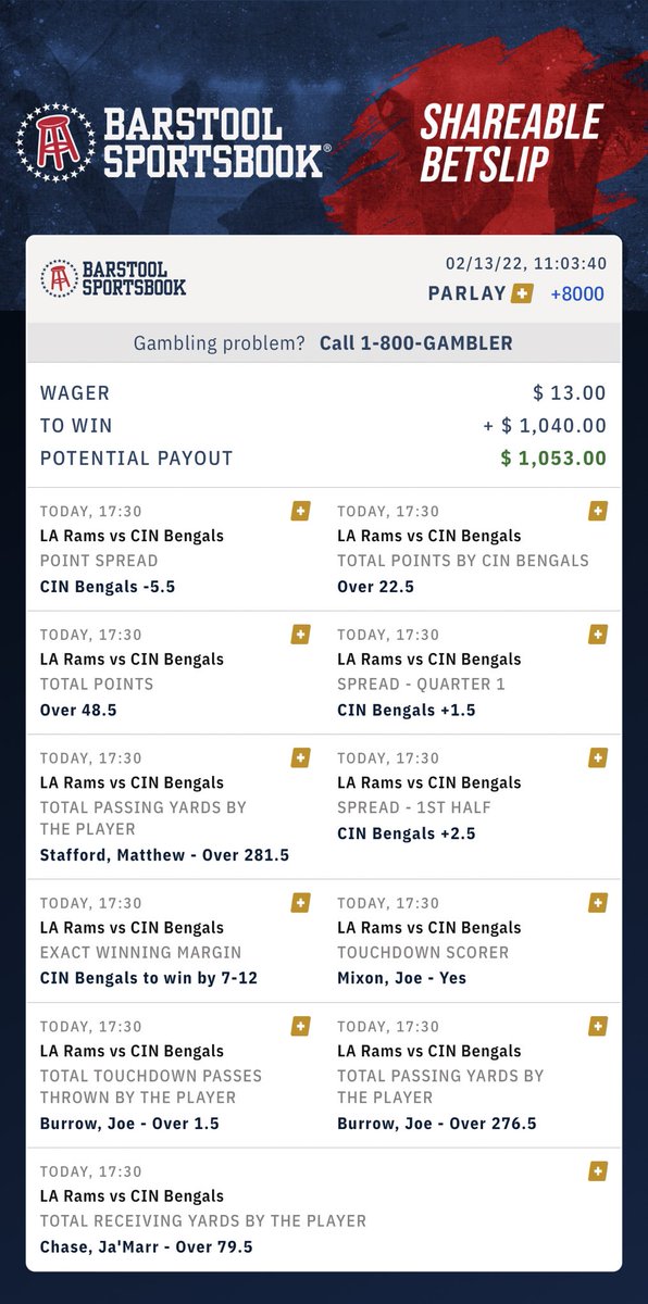 rcarroll33's tweet photo. #BarstoolSportsbook ⁦@stoolpresidente⁩  https://t.co/l0rwYkRMrs https://t.co/HsYZSN1dJA