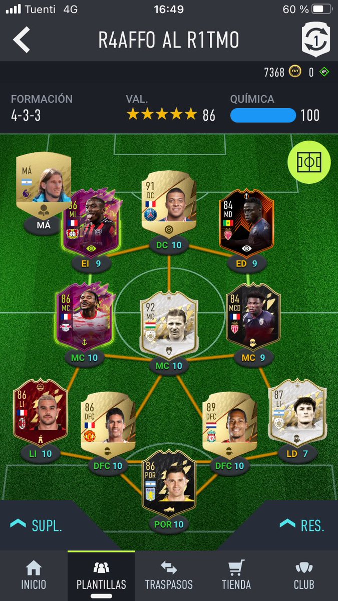 Vendo cuenta de ultímate team el que mejor ofrezca háblenme al privado