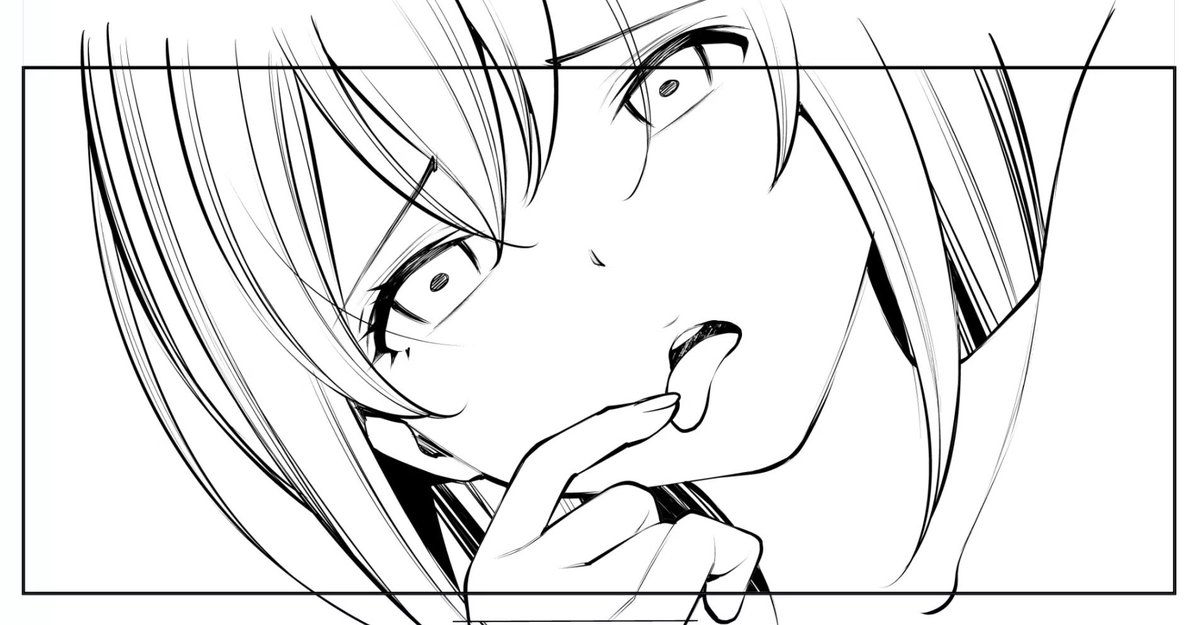今日のお絵描きは終わって、先輩と楽しく呑みながら通話してました。

今日はアクタの下書きとペン入れをしてました。 