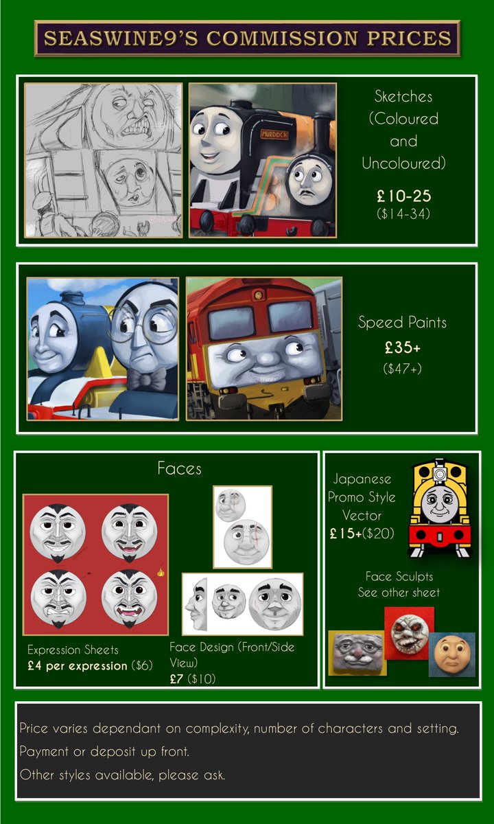 SeaSwine9's tweet image. 📌Hi, I'm SeaSwine. F/UK. Mostly TTTE fan acct. Artist, writer, crafter. Favs are Oliver, Duncan, Arthur, Class40, Dennis, Zug and a bunch more. Spooky person👻
🎨deviantart.com/seaswine9
📼youtube.com/c/SeaSwine9