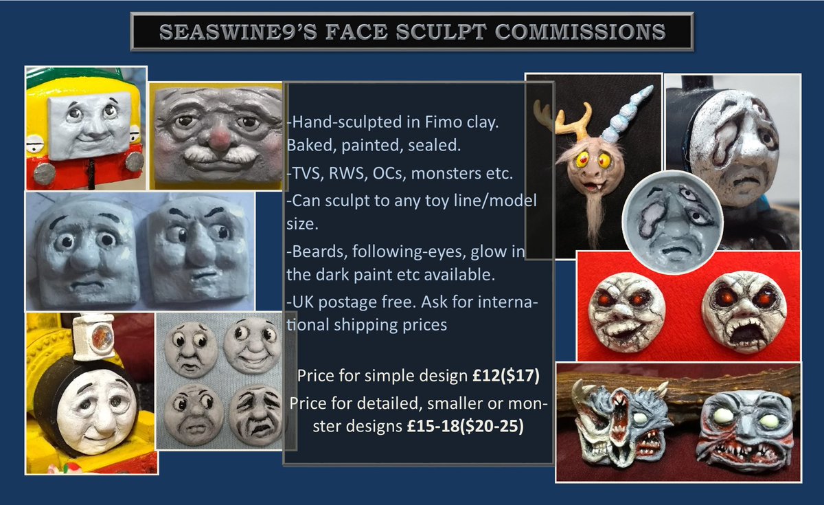 SeaSwine9's tweet image. 📌Hi, I'm SeaSwine. F/UK. Mostly TTTE fan acct. Artist, writer, crafter. Favs are Oliver, Duncan, Arthur, Class40, Dennis, Zug and a bunch more. Spooky person👻
🎨deviantart.com/seaswine9
📼youtube.com/c/SeaSwine9