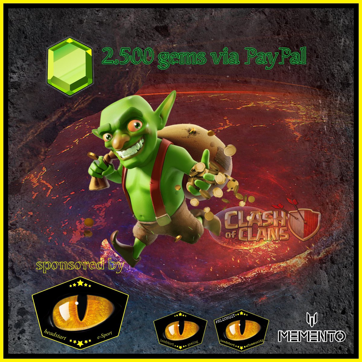 2.500 gems giveaway 🥳

▶️ like this tweet
▶️ retweet this tweet
▶️ tag 1 friend on it

Winner will be announced on our server discord.gg/5AJCvuRddh

On 18th of February.