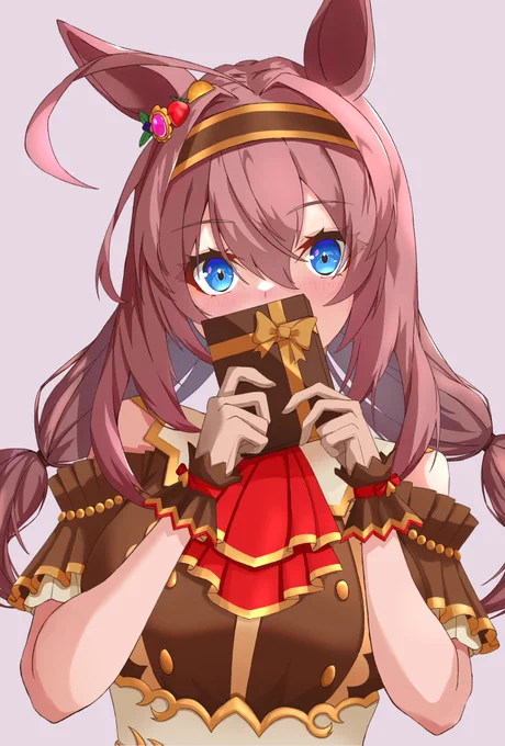 バレンタインで照れるミホノブルボン
#ウマ娘 #ウマ娘プリティダービー 