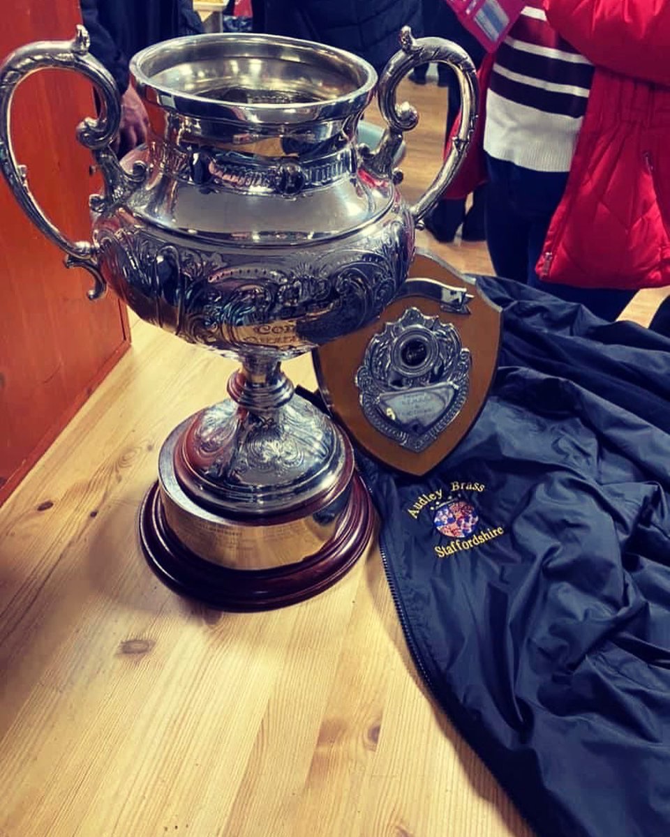 audleybrass's tweet photo. A very eventful Sunday for Audley Brass Band 🎺
This morning we travelled over to Derbyshire to compete in the North East Midlands Brass Band Association contest #nembba
We competed in the Second Section and are delighted to announce that we were awarded first place! 🥇 https://t.co/RCcWmHobLN