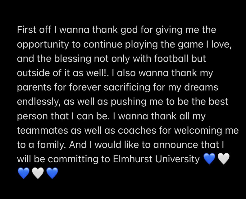 JacobCockrell10's tweet photo. 1000% committed 💙🤍💙🤍💙 @CoachLehto @EUCoachMac @CoachJHealy @DutchtownFB1 @coachfedd @DHS_HCS https://t.co/SvRtpoGRK1