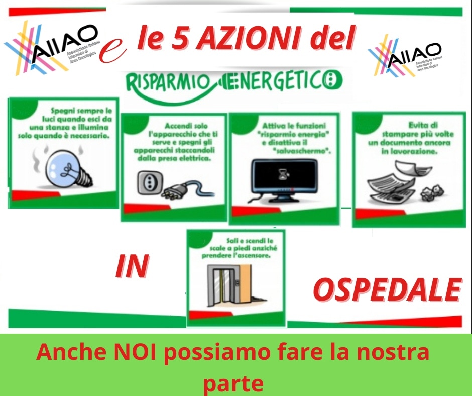 AIIAO_IT's tweet photo. 🟩🟩 @AIIAO_IT #green 🟩🟩
Le 5️⃣ #AZIONI del #RISPARMIO 💡 #ENERGETICO IN 🏥 ❗❗

Anche #AIIAO vuole fare la sua parte❗❗
@utenterox @_gianlucaconte
@orejeta @AndreaToccacel3 
@marcidiacono82 

@FNInfermieri @ARLI_Infermieri @cancernurseEU @EuropeanCancer https://t.co/il0Qki6bFA