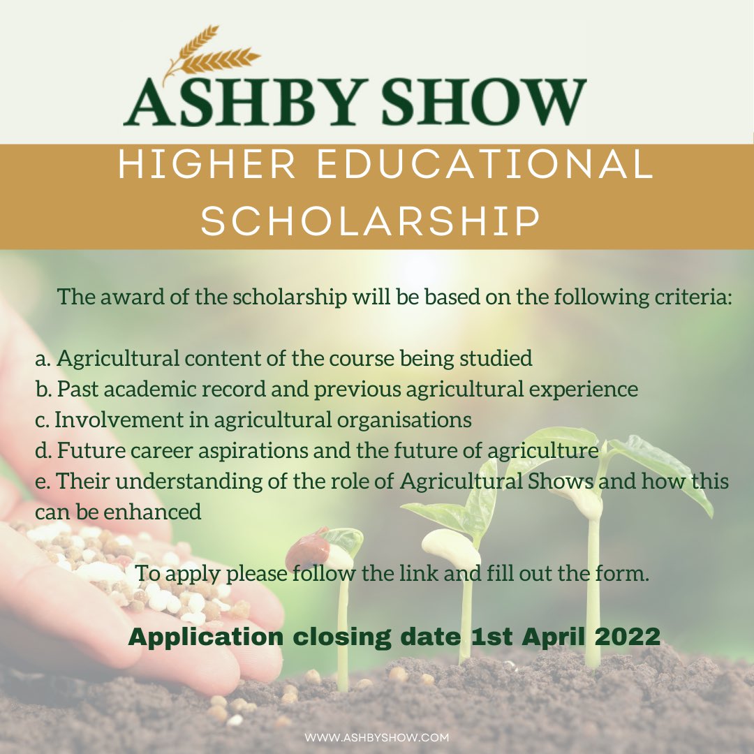 📣CALLING ALL STUDENTS📣 follow the link for more info ashbyshow.com/charitable-aim…