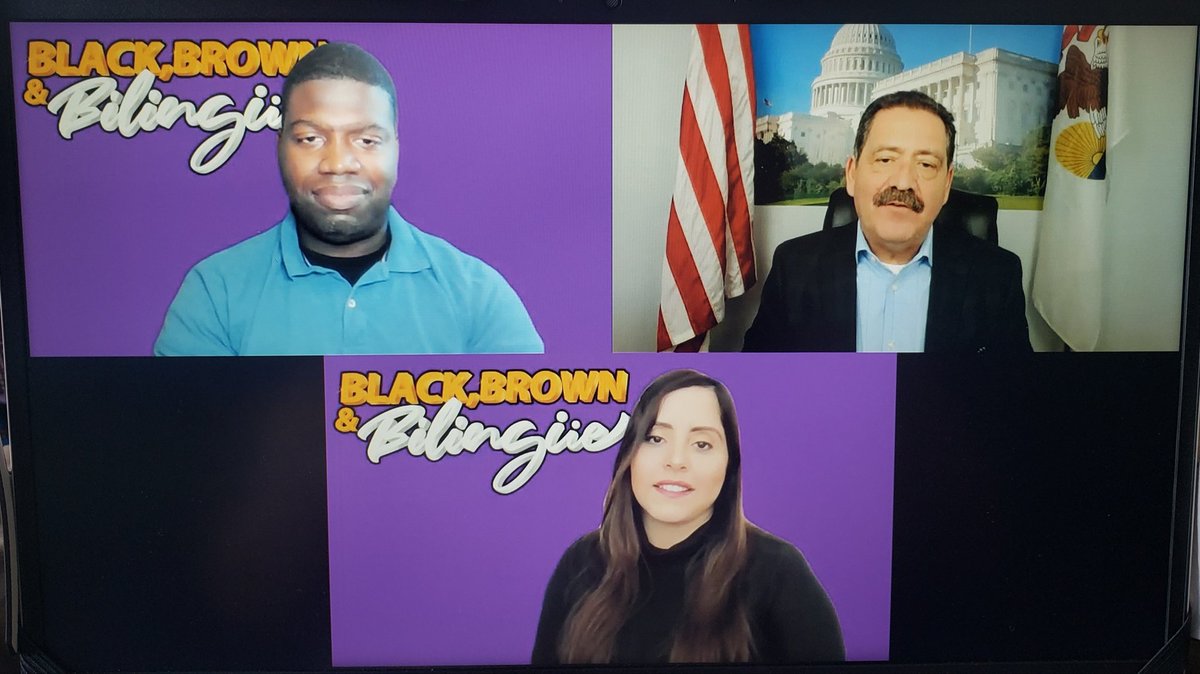 Black Brown & Bilingüe tweet media