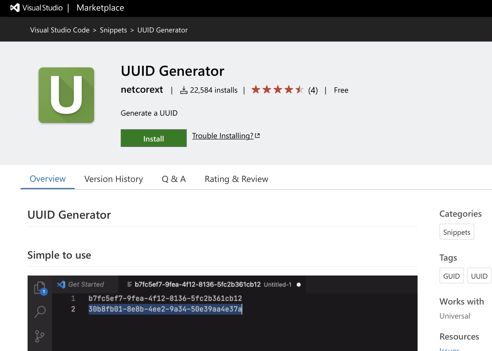 Tutustu 47+ imagen visual studio guid generator - abzlocal fi