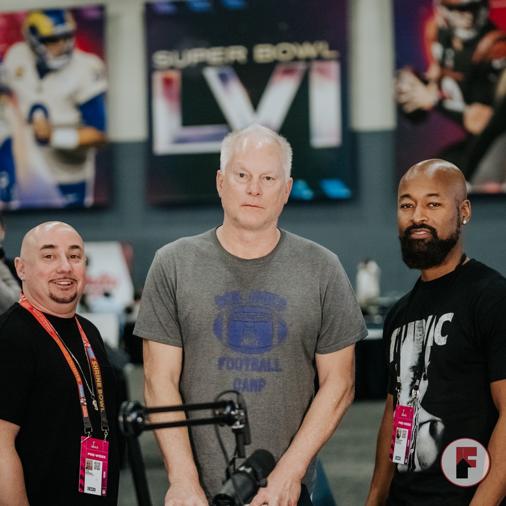 FranchiseSportsMedia (@thefranchiselv) on Twitter photo It was a BLAST to having <a href="/Kenny_Mayne/">Kenny Mayne</a> join <a href="/TQtheTrojan/">TQ</a> & @joearrigofsm on <a href="/TheFranchiseLV/">FranchiseSportsMedia</a>. They talked #UNLVfb, <a href="/CaesarsSports/">Caesars Sportsbook</a> props, the #SuperBowl & more!
Go to the FSM YouTube page for more of our exclusive interviews from #SBRadioRow!
l8r.it/svxQ It was a BLAST to having <a href="/Kenny_Mayne/">Kenny Mayne</a> join <a href="/TQtheTrojan/">TQ</a> & @joearrigofsm on <a href="/TheFranchiseLV/">FranchiseSportsMedia</a>. They talked #UNLVfb, <a href="/CaesarsSports/">Caesars Sportsbook</a> props, the #SuperBowl & more!
Go to the FSM YouTube page for more of our exclusive interviews from #SBRadioRow!
l8r.it/svxQ