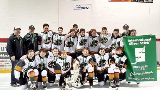 KinRegional2022's tweet photo. Your 2022 #kinregional2022 U13 C champs! Huron Bruce! https://t.co/t60eVAbukB