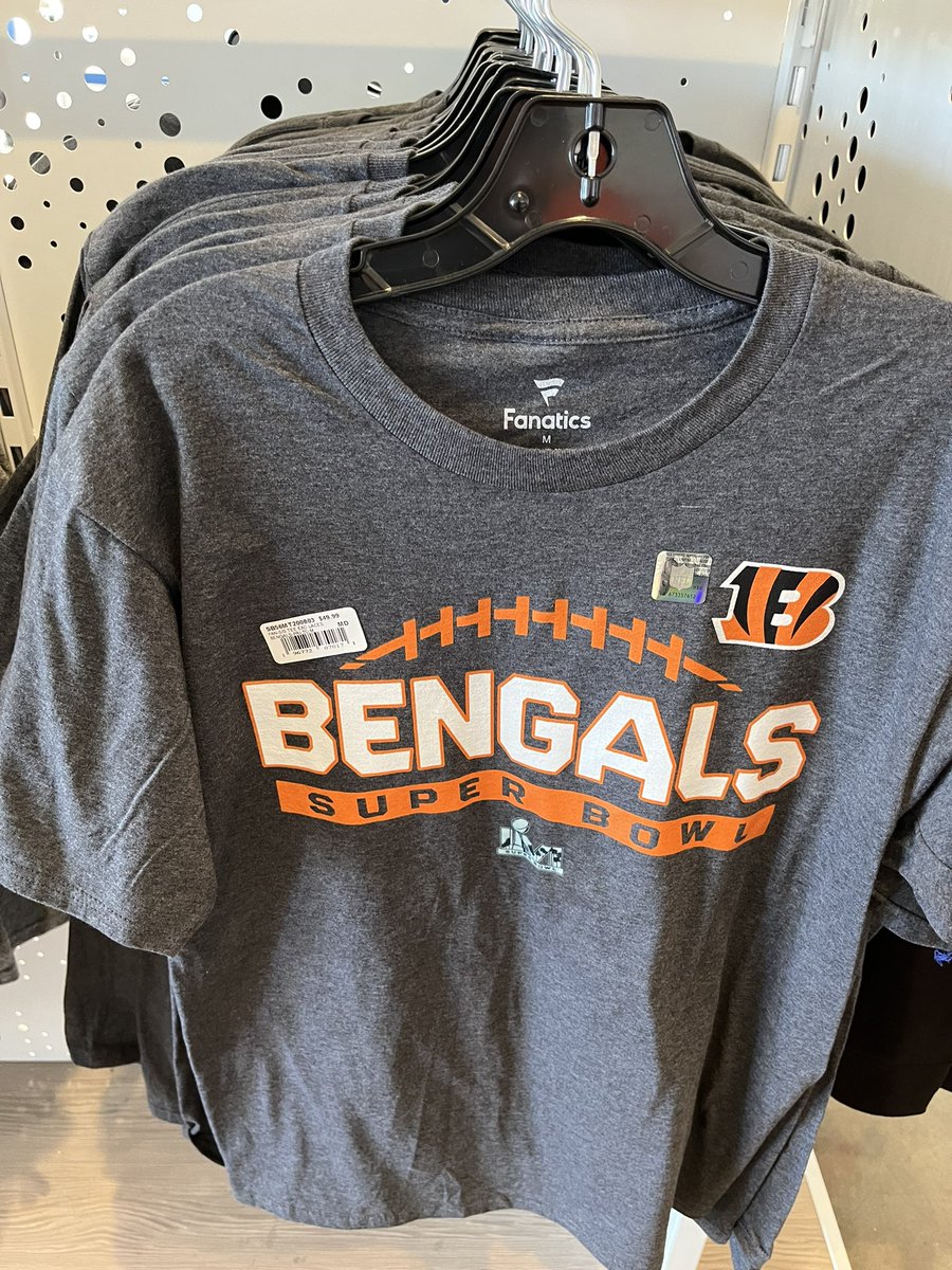 TJBerka1's tweet photo. T-shirts at the pro shop going for $49.99 each if you want to gear up #SBLVI https://t.co/lb5KUpdMty
