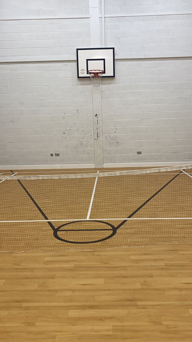 JamiePicklesSTR's tweet photo. Sunday night chill? No no it’s football and basketball for the #GriffinWard ladies ⚽️🏀 in the Sports Hall https://t.co/nAIRMbiUs2