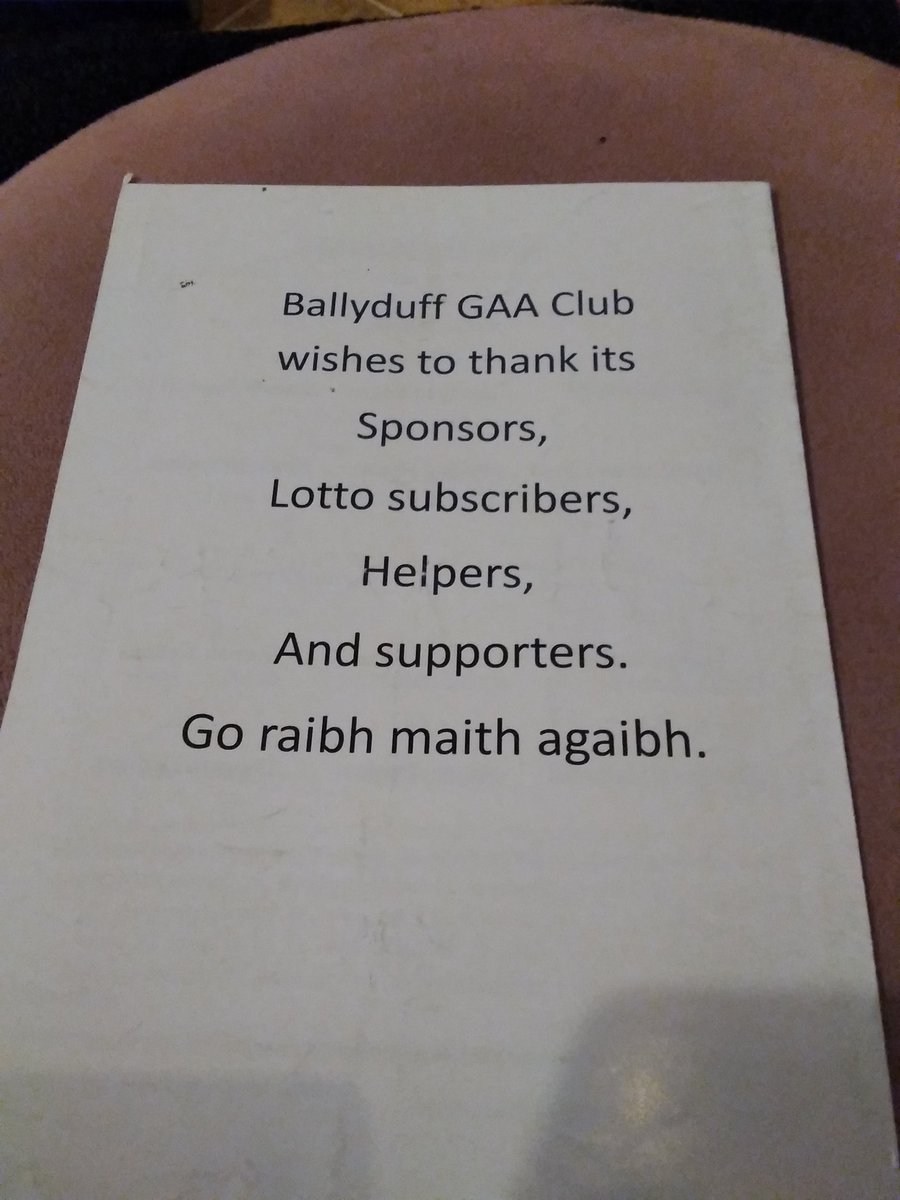 seamusmcquaid's tweet photo. Programme from 2011 A I B Munster club Intermediate hurling semi-final Ballyduff (Kerry) v Eire og (Clare) #allthingsgaacollection CLG @CLGEireOgInis @BallyduffGAA1 @Kerry_Official @MunsterGAA #intermediatehurling https://t.co/M37Nascnle