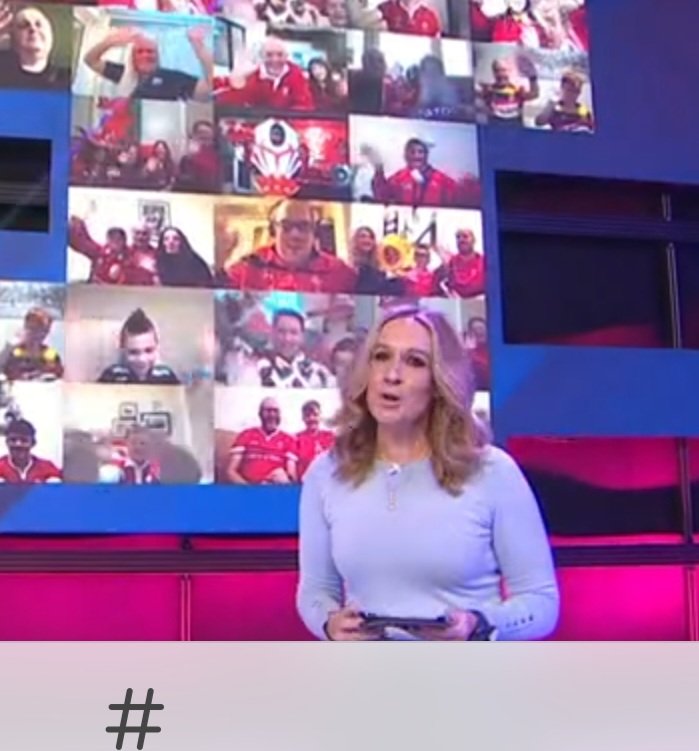 Can you spot the lone Jock in the <a href="/BBCScrumV/">BBC ScrumV</a> virtual audience? Was really great fun and a fantastic show... <a href="/_SeanHolley/">Sean Holley 🎤📺🏉📝🎥🏌🏻‍♂️</a> #SixNations #AsOne #scotlandrugby