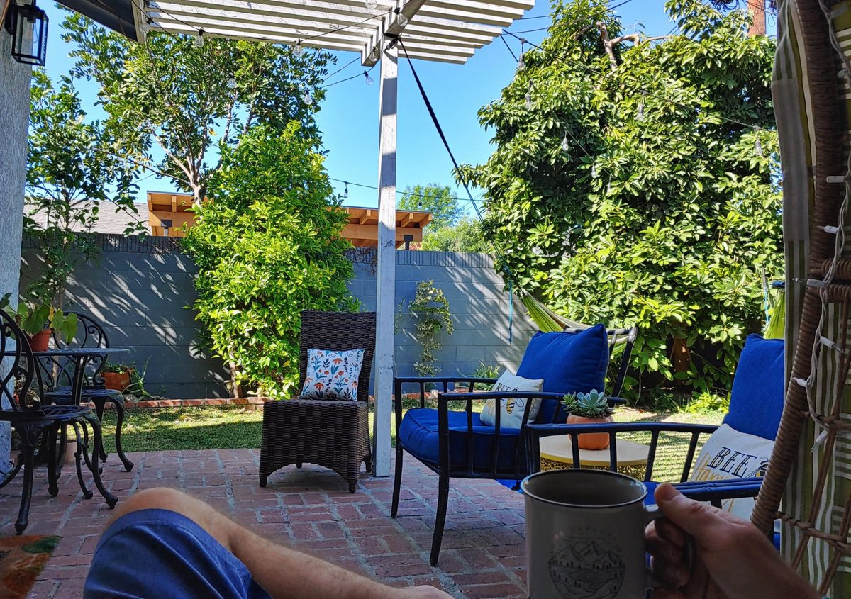 OMsweet0M's tweet photo. Smiles the @ApeDadsNFT and I would like to remind you that it's good form to slow down and enjoy the simple things - like a fresh brewed cup of coffee outdoors.
#ApeDadsNFT #DAPEfam #DAPEs #DAPE #NFTs #DApeSquad #ApeDads #NFT #APES #NFTcommunity #NFTcollector https://t.co/r26bPvCYH5