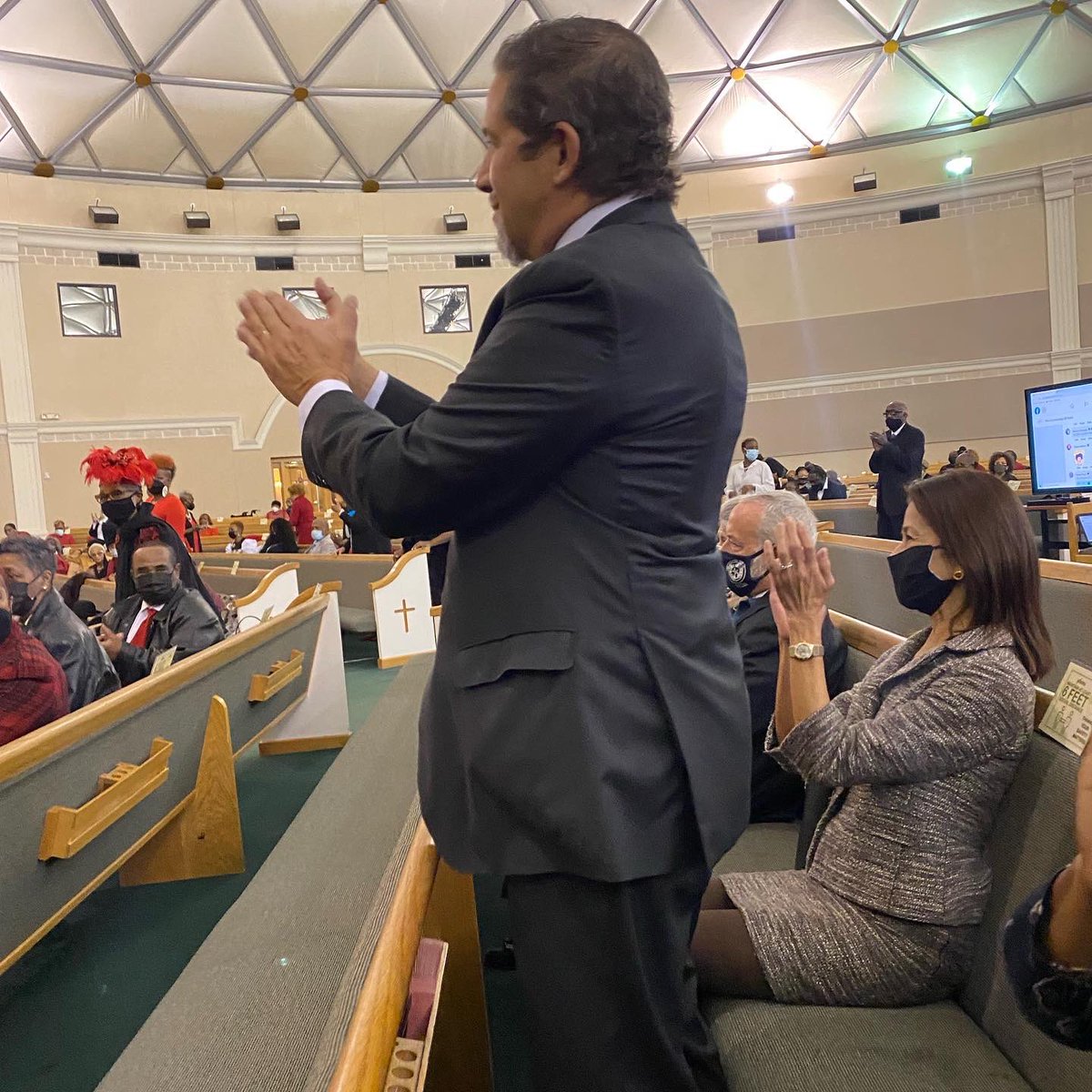 Judge_Silverman's tweet photo. Thank you Bishop Dixon and the Community of Faith congregation for the warm welcome. I enjoyed the service and fellowship! https://t.co/lWqDdQJuI8