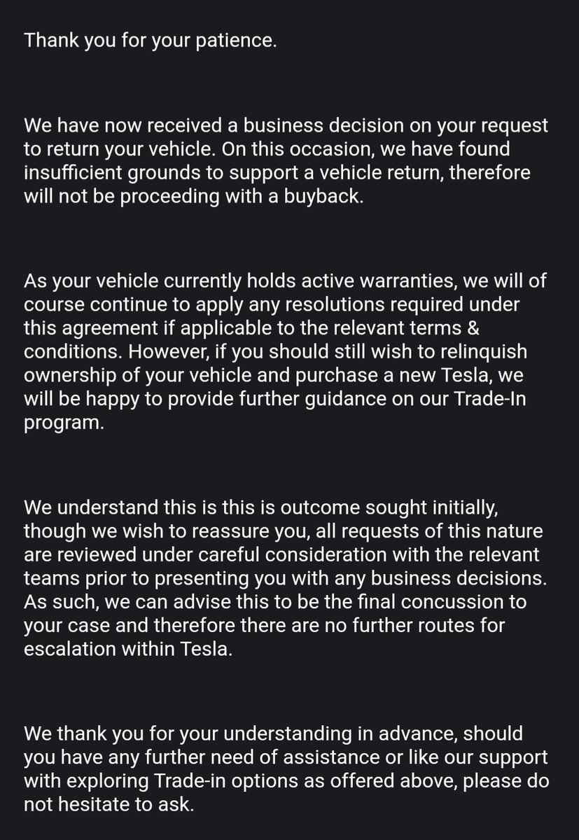 POBTom's tweet photo. @danielarrano @Tesla @elonmusk I received this on Friday. https://t.co/Wg9qXMqgPu