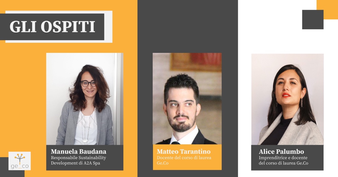 GeCo_Unicatt's tweet photo. Ecco gli ospiti dell’incontro: “La sostenibilità e la sua comunicazione”⠀
⠀
🗓 Giovedì 24 febbraio⠀
⏰ h. 17:30⠀
📍 Sala della Gloria - Via Trieste, 1, Brescia oppure online ⠀
Per seguire l’incontro online vai su: https://t.co/arB5UHwcYc⠀ https://t.co/5wu7Xd3ih9
