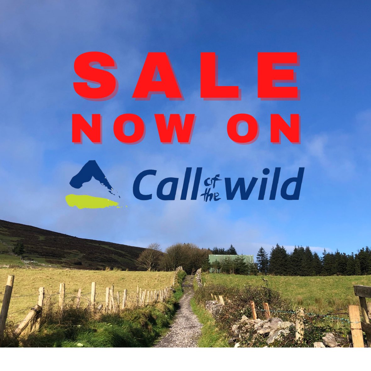 💖Our End of Season Sale is NOW ON! ✅Join us in our Sligo and Ballina stores tomorrow 9.30am Monday 14th February ✅We've got amazing reductions in quality brands across our clothing, footwear, water sports, active wear and equipment departments. #sale #callofthewild