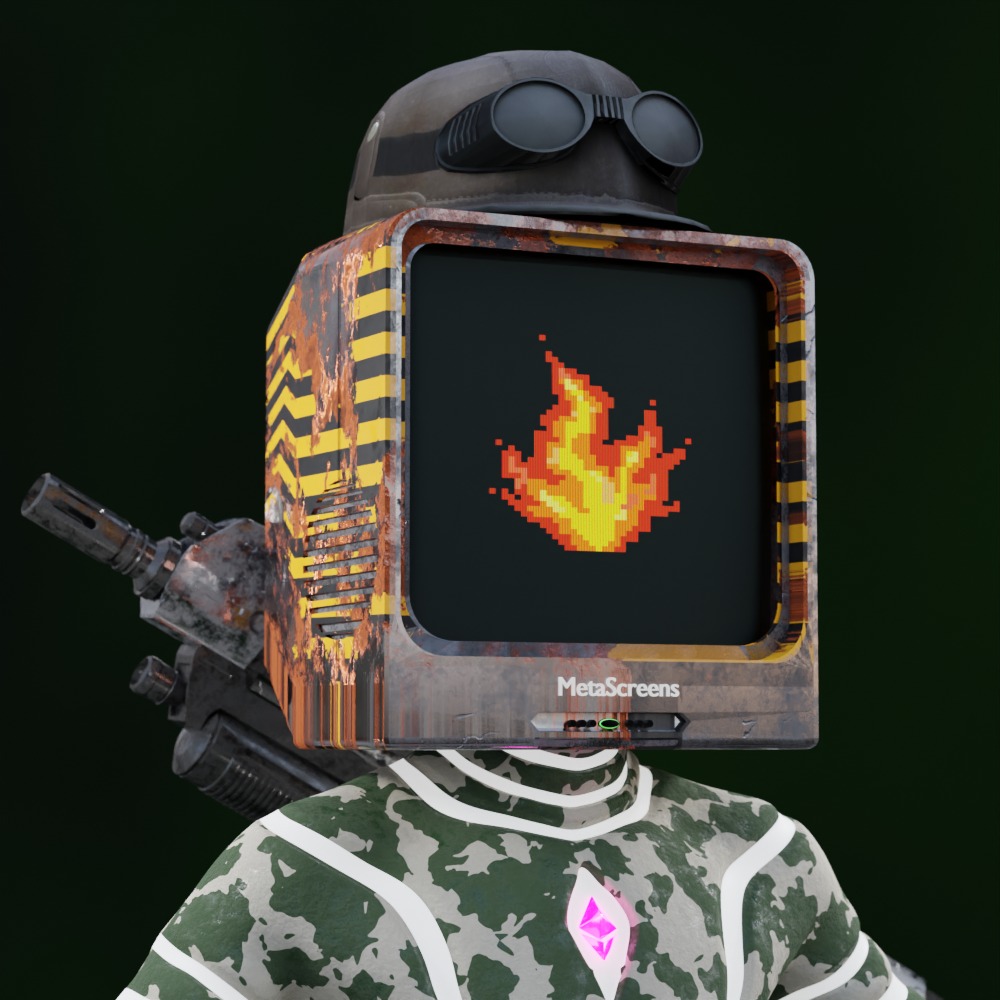 MetascreensNft's tweet photo. Meta Screens Soldier🔥
RT if you like!

#NFT #NFTdrop #NFTCommunity #NFTCollection #opensea #nftcollector #art #NFTGiveaway https://t.co/6IJVA3qQBN