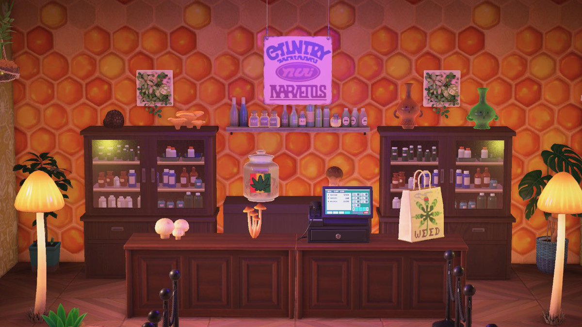 cocopeachnut_'s tweet photo. June said she wanted a medical pharmacy 🤷🏼‍♀️😉 #dispenso #ACNHDesign #AnimalCrossingNewHorizons #june #HappyHomeParadise #hhp https://t.co/c2eUlOqOhx