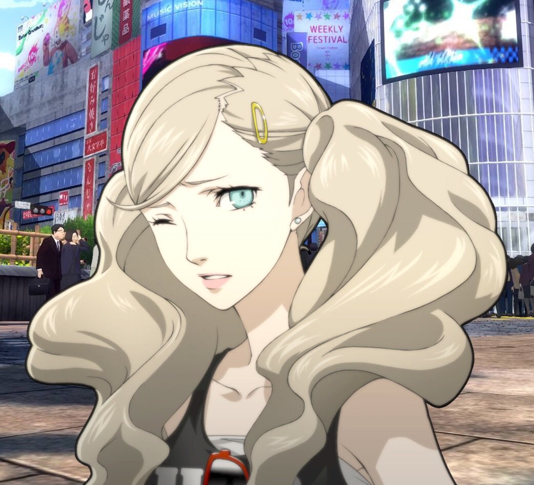 She laughs and it causes the glasses to fall off her face

“Get it? Third eye? And I have three pairs of… now that I say it out loud, that joke really didn’t land…”