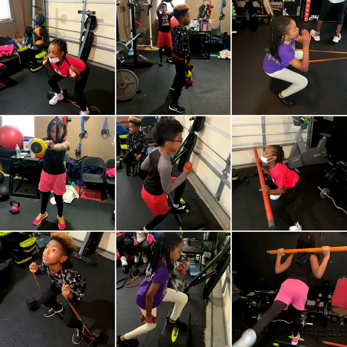 CharlesCtyElite's tweet photo. The little ones did their thing today!!💪🏾
#GiaWinfree💨
#RhianWhite🤸🏽‍♀️💨
#SynaeThomas💨
#TeddyShipley⚽️💨
#MariahAnderson💨
#ColinHackett🏈🏀💨
#ZaidaMacauleyLongus💃🏾🍪💨 
#CharlesCountyEliteProducts💛💙 https://t.co/X06SylzL51