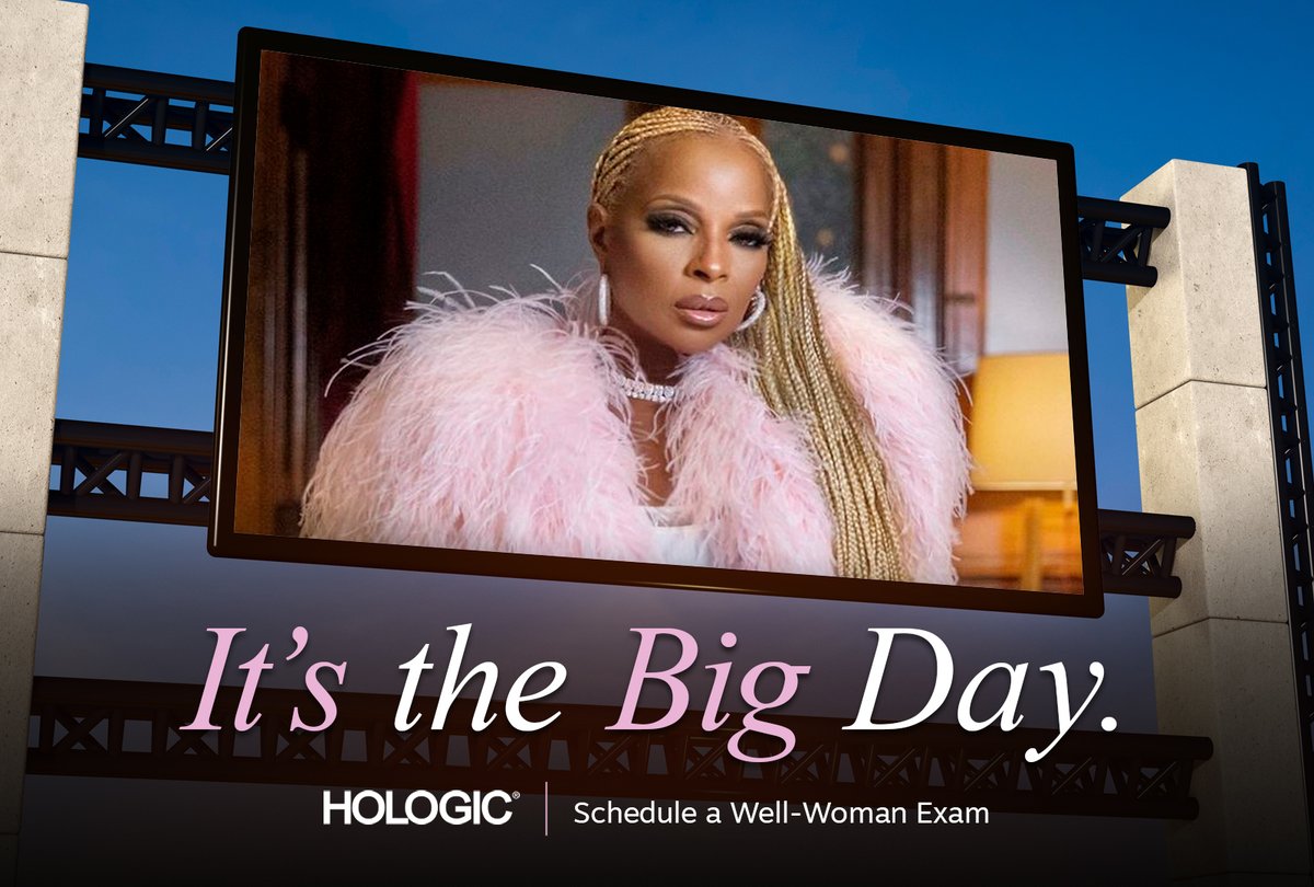RadNetImaging's tweet image. Sure, we’re watching the game, but we really can’t wait to see Mary J. Blige tell the whole world about ScreeningsForHer.com. She’s helping women approach their annual Well-Woman Exam with confidence. Find out how early detection saves lives and annual screening via @Hologic.