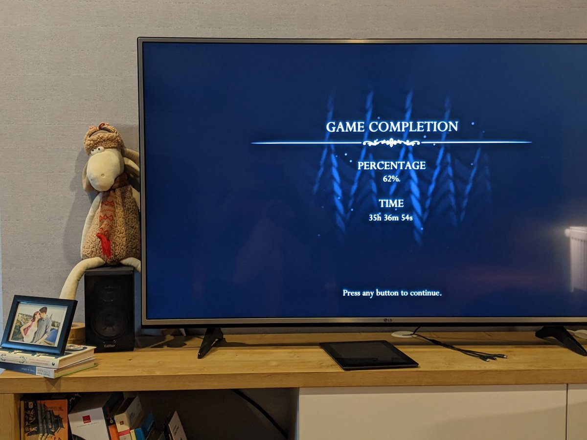 vstrucovski's tweet photo. #HollowKnight done
yeap its not 112%, but I am still enjoyed, mind blowing how much work developers put to the game. bravo! https://t.co/F4b0ciIBeM