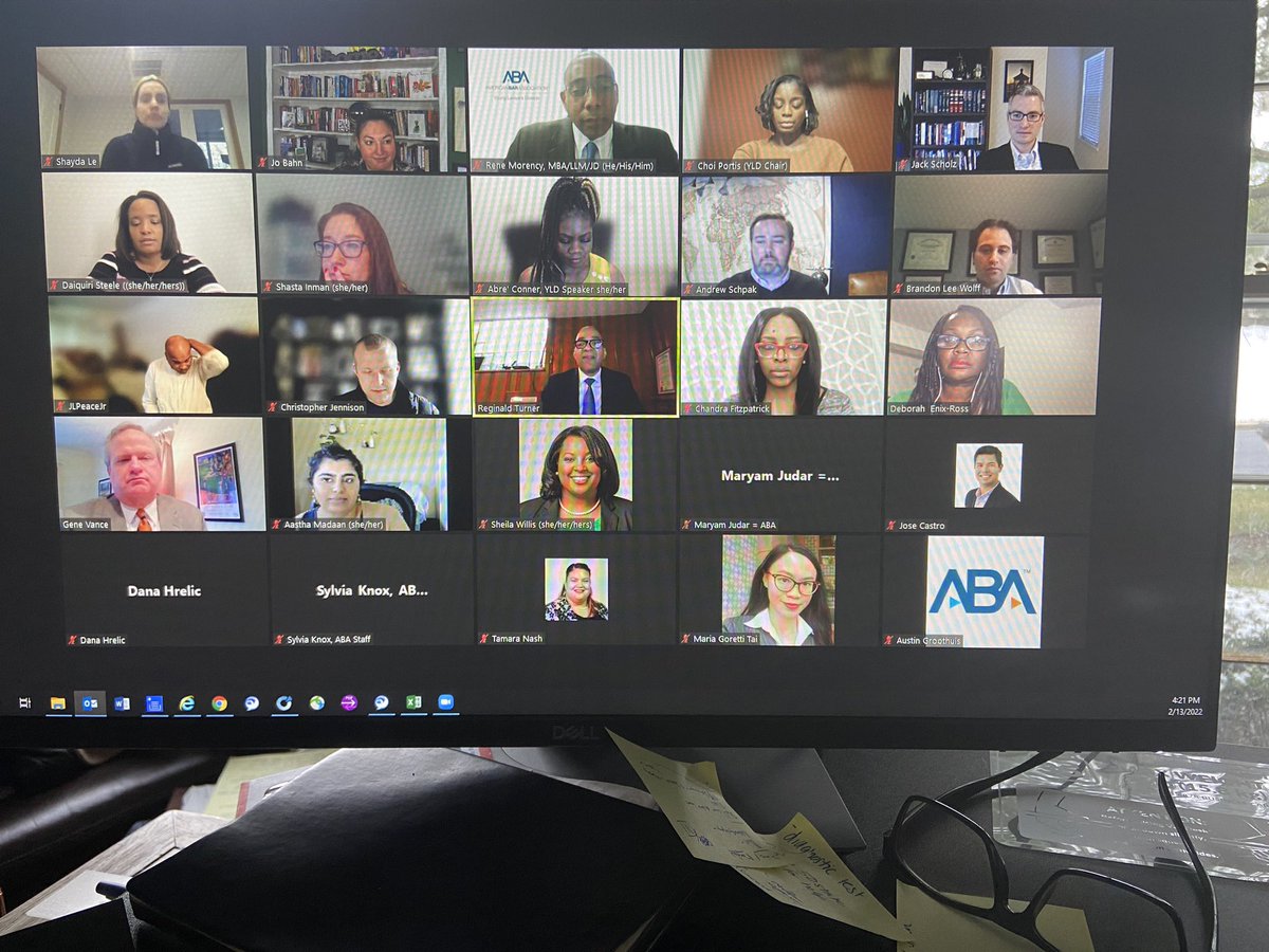 JosephineBahn's tweet photo. @ABAYLD caucus happening now. Special thanks to @ABAesq @ABAPresident and @abapres_elect for joining us. @PGVanceII and @marysmith828 also stopped by. We’re getting excited for tomorrows big @ABAhod meeting! https://t.co/9acinyYPlp