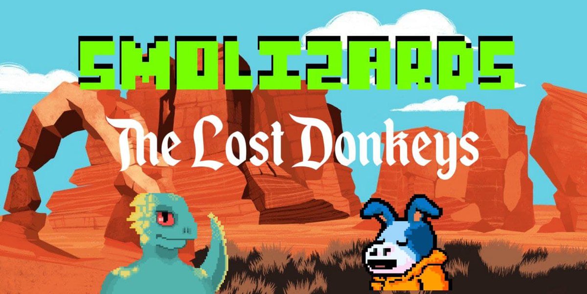 The Lost Donkeys 🥕 (@thelostdonkeys) on Twitter photo Double trouble !
<a href="/TheLostDonkeys/">The Lost Donkeys 🥕</a> x @smolizards
Like & RT to get a chance to win one of the 10 WL spots !
Good Luck !
Heeeehaaaw Double trouble !
<a href="/TheLostDonkeys/">The Lost Donkeys 🥕</a> x @smolizards
Like & RT to get a chance to win one of the 10 WL spots !
Good Luck !
Heeeehaaaw
