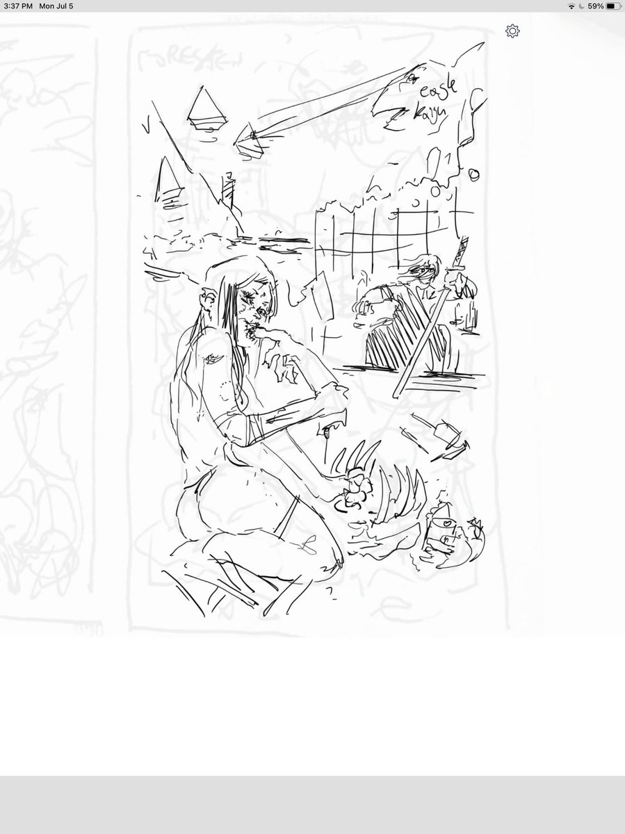 pixelateforwork's tweet photo. Thought yinz would appreciate these process shots of @fencorrea’s Ghouls Gone Wild! Check out his page for this and the latest book I illustrated. Certified fentastic ✔️
#illustration #poetry #poetria #digitalart #coverart #process #progress #monsters #horror #neon #comicart https://t.co/rRC0wZ7RGc