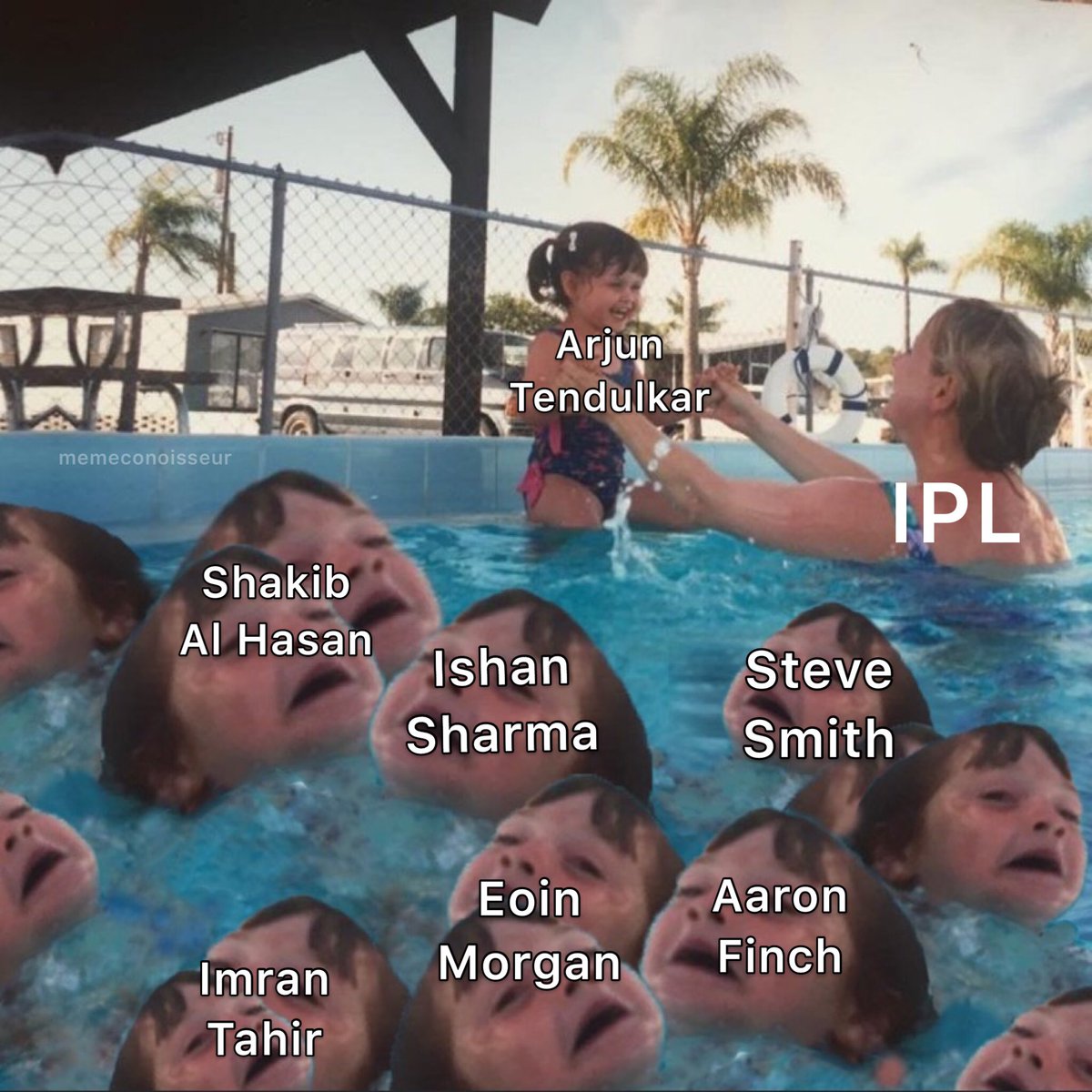 memeconoisseur1's tweet photo. ipl megauction summarised 
#ArjunTendulkar #IPLMegaAuction2022 https://t.co/R9E2t6Uq6O