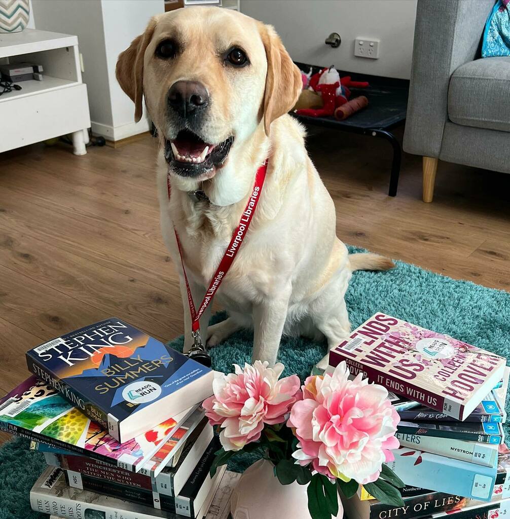 Bonnie wanted to wish you all a Happy Library Lovers Day! ♥️♥️♥️ #librarylove #libraryloversday instagr.am/p/CZ7nJZ5BSAO/