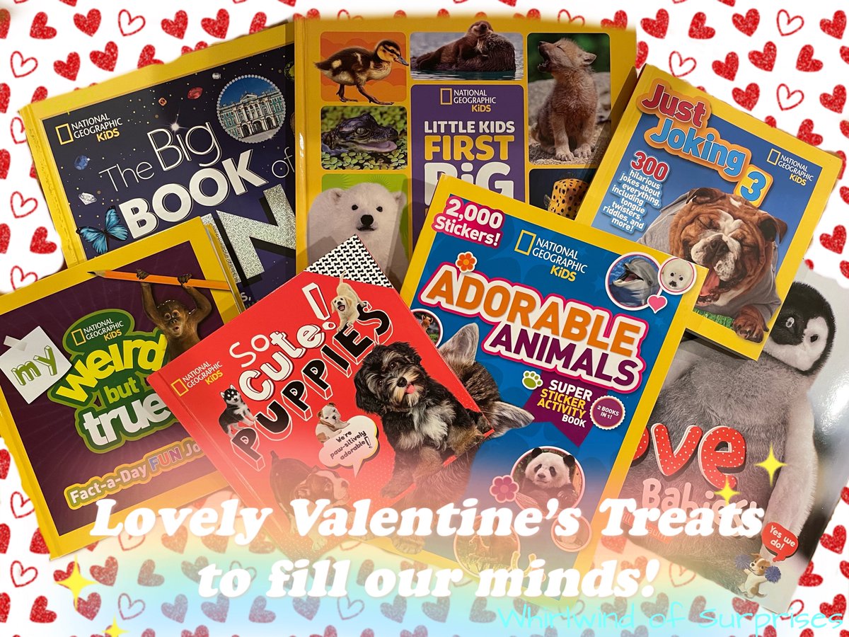 Valentine's reads with Nat Geo Kids, review and giveaway