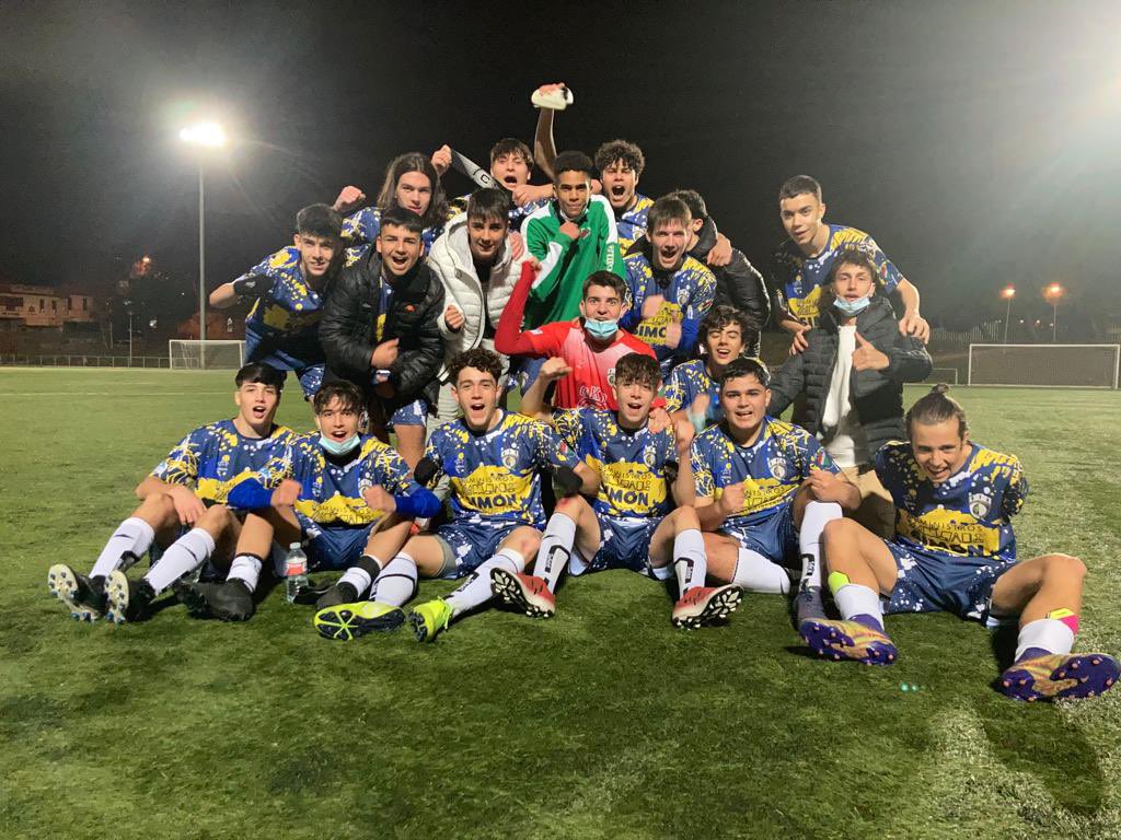 cf_ondarreta's tweet photo. ¡¡¡VICTORIA!!!

+3 ante el @atleticocanyada gracias a la solidez defensiva y la contundencia en ataque. 

Este equipo continúa en clara mejoría y se coloca noveno en la clasificación 🏆 @RFFM_oficial https://t.co/aJNpEWH1Mj