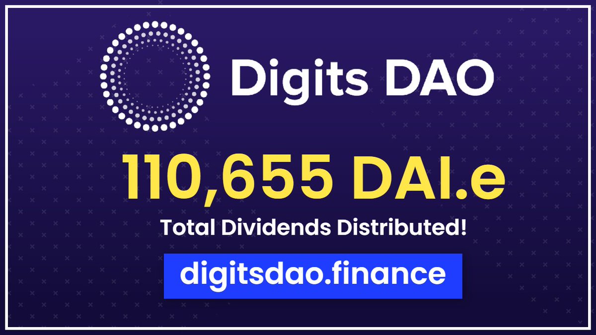 DigitsDao's tweet photo. https://t.co/plvEALv4Iu
