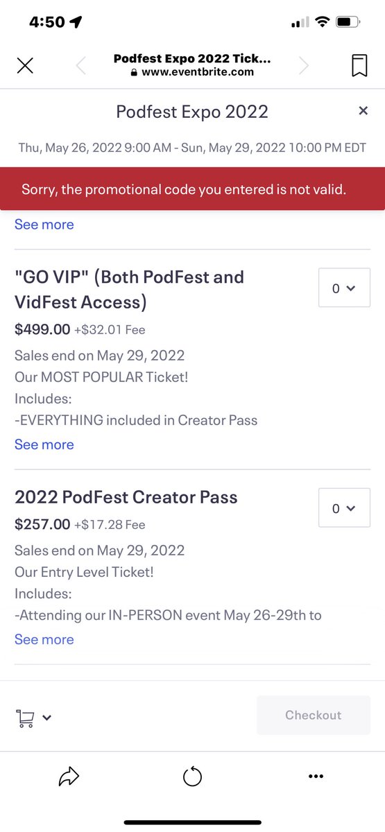 I’m trying to get funding for PodFest at the end of May! I’m hoping to be able to purchase the VIP ticket to get the most out of the conference! 

Can you help? Even $5 helps!!!