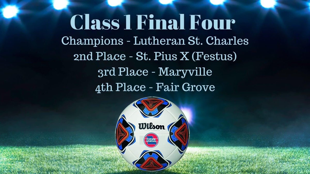 Mjlurtz's tweet photo. History on display - your 2021-2022 Class 1 State Soccer Championship Lutheran SC Cougars. Well deserved gentleman! Proud of your accomplishments and who you are - what a terrific group of young men! Enjoy the moment and work for more!!! @LutheranCougars @MSHSAAOrg https://t.co/fHkuJ4jR0h