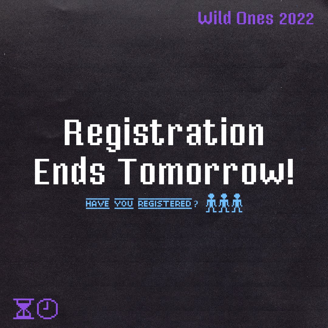 RuachGlobalNet's tweet image. Registration for #WildOnes2022 is ending TOMORROW ⏳ 🕙 

Be in the room. Don't miss the moment! Register using this link: RuachGlobalNetwork.com 🎟️