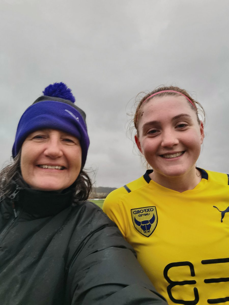 Loved watching my baby playing today, freezing cold, chucking it down with rain, but it was great 🥰