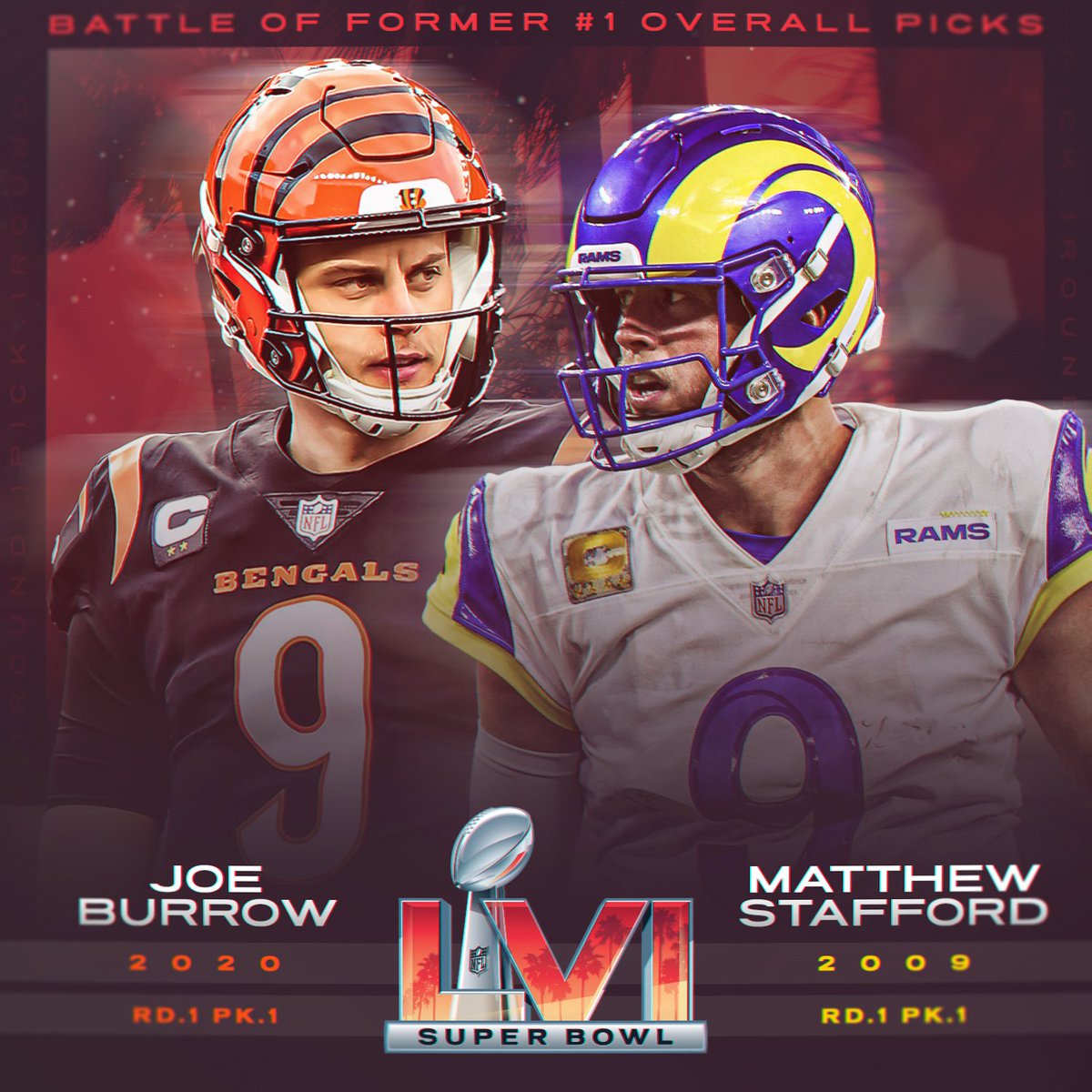 blokes_a's tweet photo. Roll call folks, where you watching the game from and what's your prediction? #NFL #SuperBowl #whosgoingtowin
#Bengals #Rams #RamsHouse #CincinnatiBengals #SoFiStadium https://t.co/kiNu45D6x6