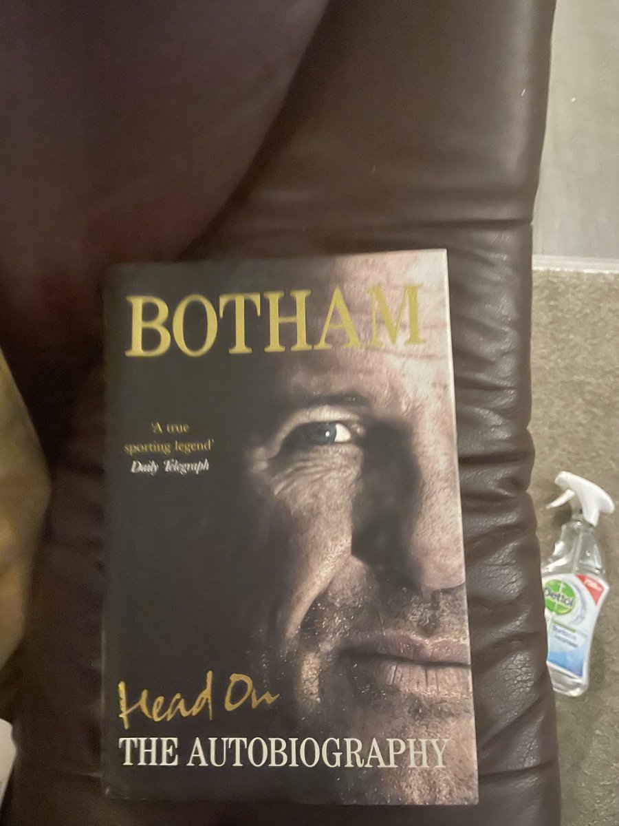 Charnz's tweet photo. You were a great cricketer who I idolised. 

Your book is going in the bin because of your politics. 

I don’t want anything more to do with you #ianbotham https://t.co/tWohv1buJM