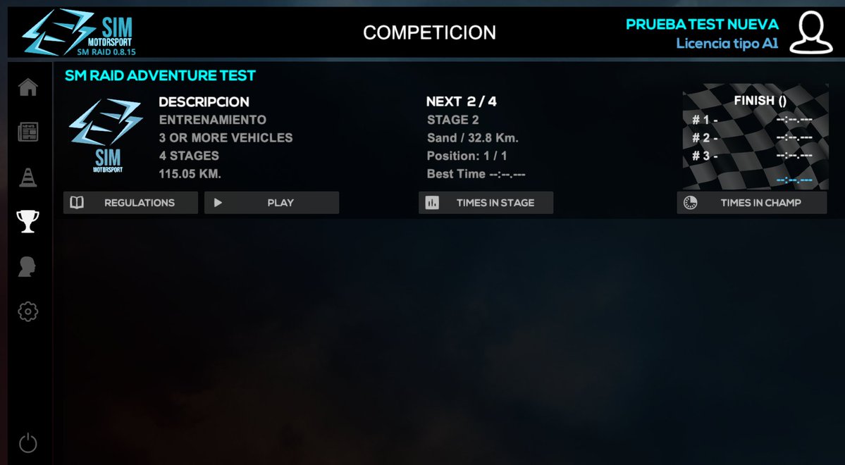 FAIR PLAY

Dando forma al primer campeonato "test" y ampliando el sistema de fair play. Más logaritmos para comprobar que cada evento se dispute en igualdad. Ya son 300 puntos incorporados.

Queremos dar toda la tranquilidad posible en cualquier evento para usuarios y #simracing